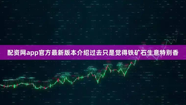 配资网app官方最新版本介绍过去只是觉得铁矿石生意特别香