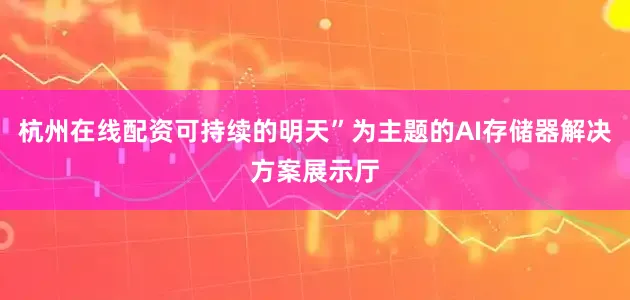杭州在线配资可持续的明天”为主题的AI存储器解决方案展示厅