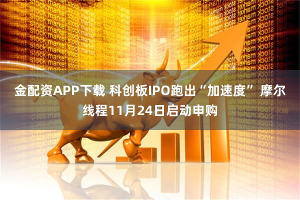 金配资APP下载 科创板IPO跑出“加速度” 摩尔线程11月24日启动申购